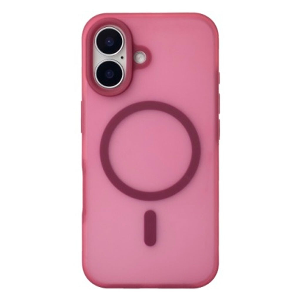 Чехол (накладка) Apple iPhone 17, SoftMatte, MagSafe, Cherry Red, Красный - № 1 Чехол (накладка) Apple iPhone 17, SoftMatte, MagSafe, Cherry Red, Красный - № 1