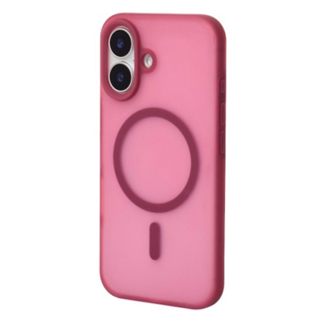 Чехол (накладка) Apple iPhone 17, SoftMatte, MagSafe, Cherry Red, Красный - № 2 Чехол (накладка) Apple iPhone 17, SoftMatte, MagSafe, Cherry Red, Красный - № 2