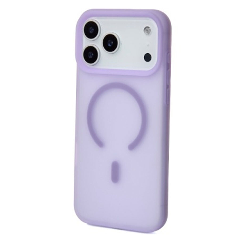 Чехол (накладка) Apple iPhone 17 Pro, SoftMatte, MagSafe, Pale Purple, Фиолетовый - № 2 Чехол (накладка) Apple iPhone 17 Pro, SoftMatte, MagSafe, Pale Purple, Фиолетовый - № 2