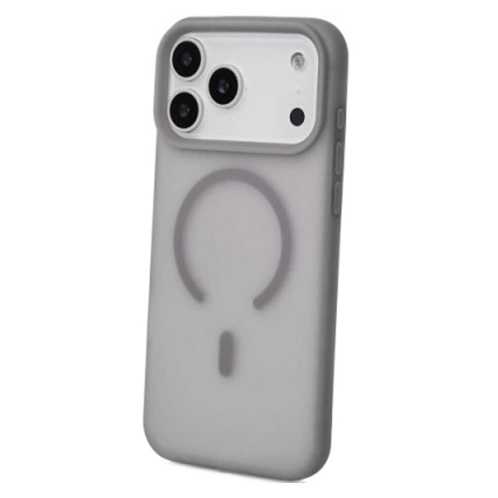 Чохол (накладка) Apple iPhone 18 Pro, SoftMatte, MagSafe, Сірий - № 2 Чохол (накладка) Apple iPhone 18 Pro, SoftMatte, MagSafe, Сірий - № 2