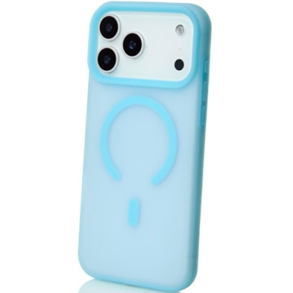 Чехол (накладка) Apple iPhone 18 Pro, SoftMatte, MagSafe, Light Blue, Голубой - № 2 Чехол (накладка) Apple iPhone 18 Pro, SoftMatte, MagSafe, Light Blue, Голубой - № 2