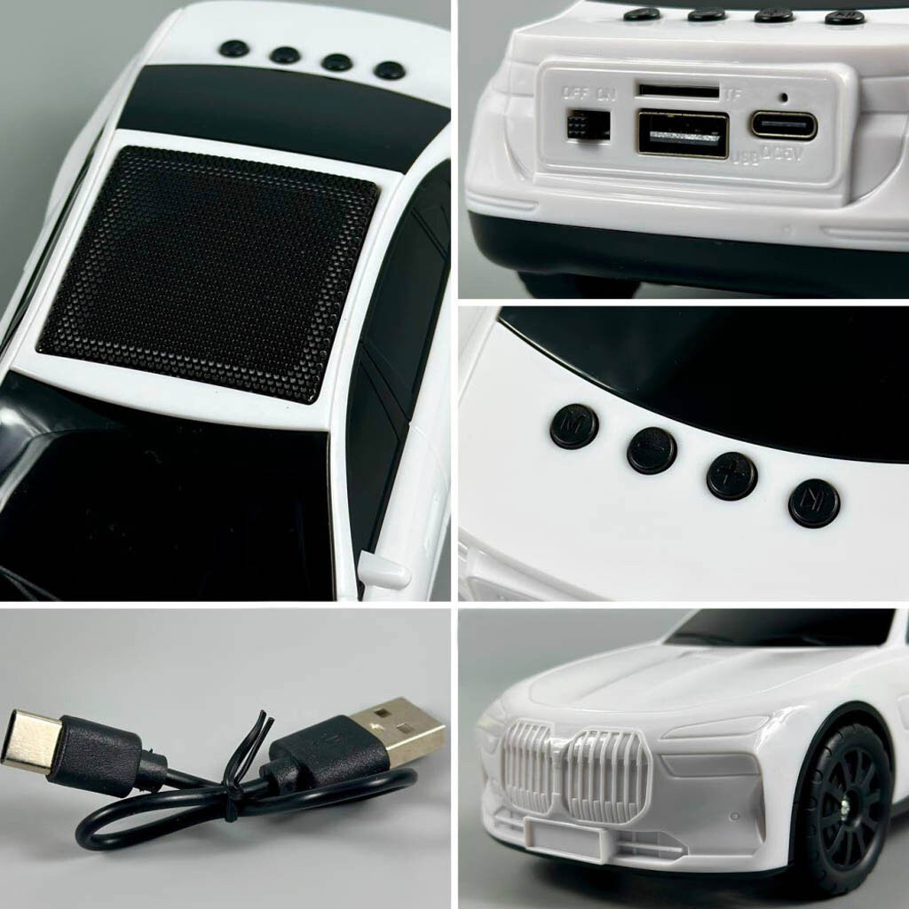Портативная колонка X-703 Car, Красный - № 4 Портативная колонка X-703 Car, Красный - № 4