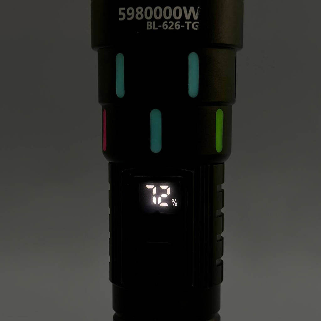 Фонарик 626, Черный - № 5 Фонарик 626, Черный - № 5