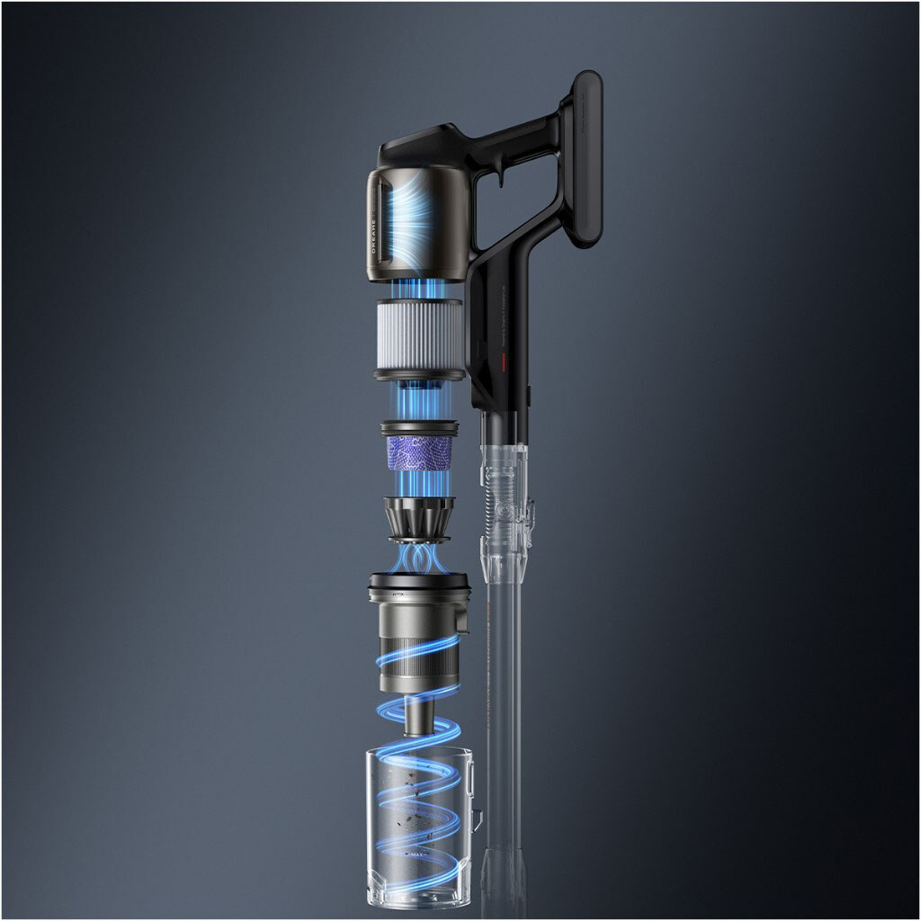 Аккумуляторный моющий пылесос Dreame Z30 AquaCycle Pro, Черный - № 7 Аккумуляторный моющий пылесос Dreame Z30 AquaCycle Pro, Черный - № 7