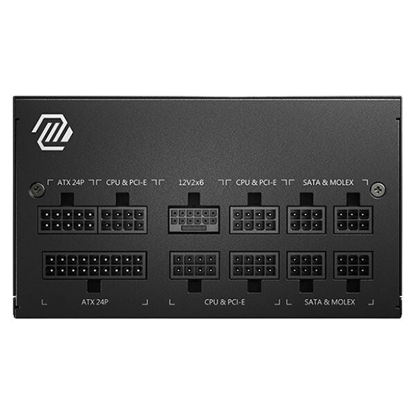 Блок питания для корпусов MSI MAG A850GL PCIE5 II, Черный - № 4 Блок питания для корпусов MSI MAG A850GL PCIE5 II, Черный - № 4