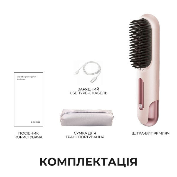 Выпрямитель для волос Dreame Sleek Berry AA02B-BP, Фиолетовый - № 4 Выпрямитель для волос Dreame Sleek Berry AA02B-BP, Фиолетовый - № 4