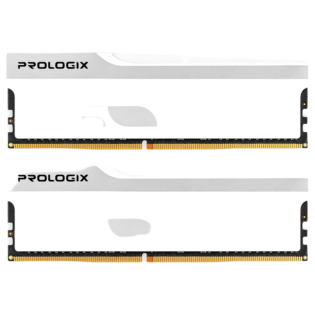 Модуль пам'яті Prologix Onyx PRO32GB3200YW4K, 32 Гб., Білий - № 1 Модуль пам'яті Prologix Onyx PRO32GB3200YW4K, 32 Гб., Білий - № 1