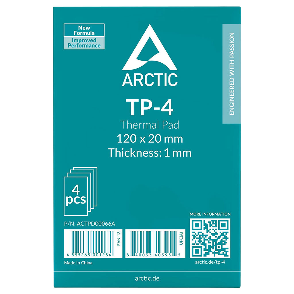 Термопрокладка Arctic TP-4, Серый - № 3 Термопрокладка Arctic TP-4, Серый - № 3