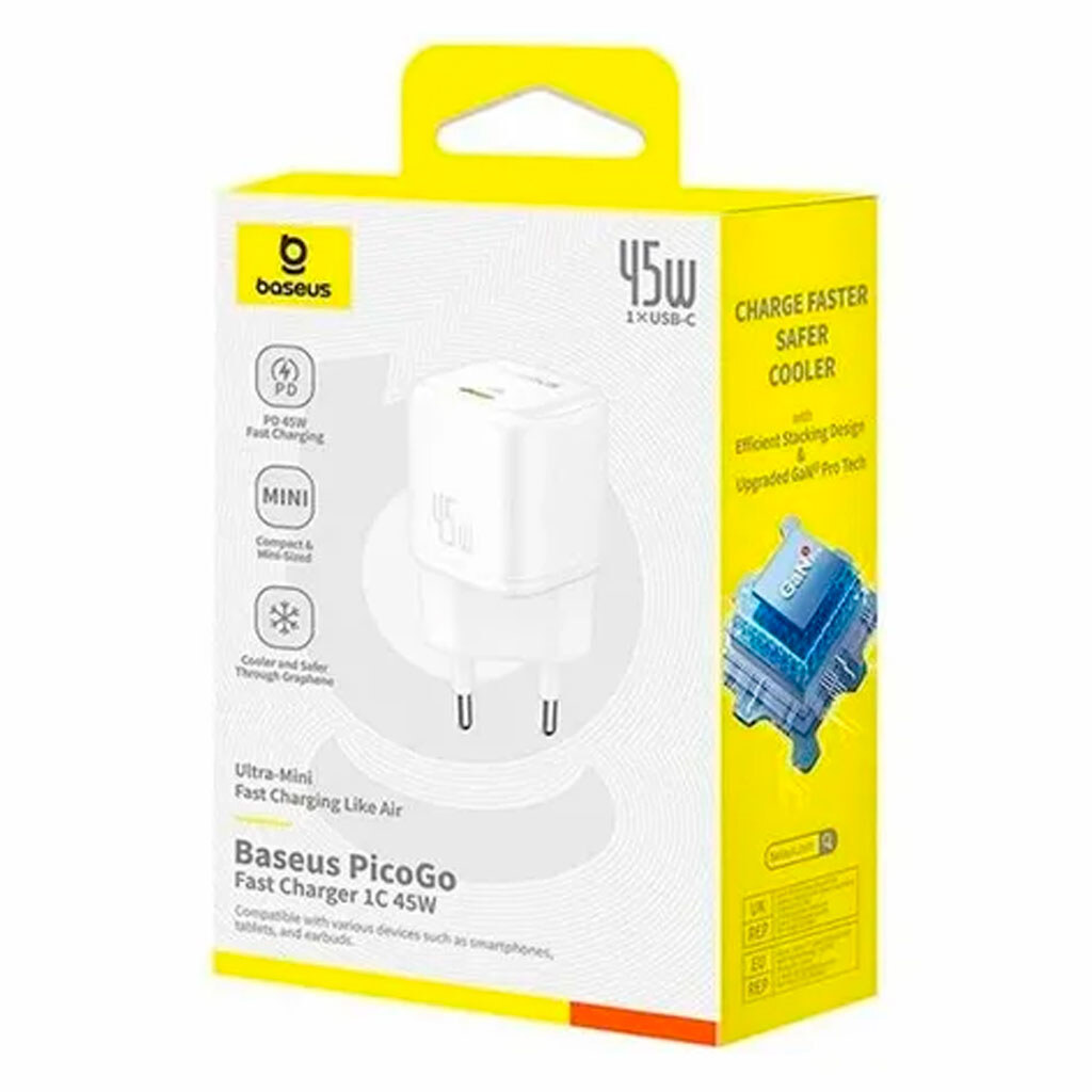 СЗУ Baseus P10176800213 PicoGo, Белый - № 2 СЗУ Baseus P10176800213 PicoGo, Белый - № 2