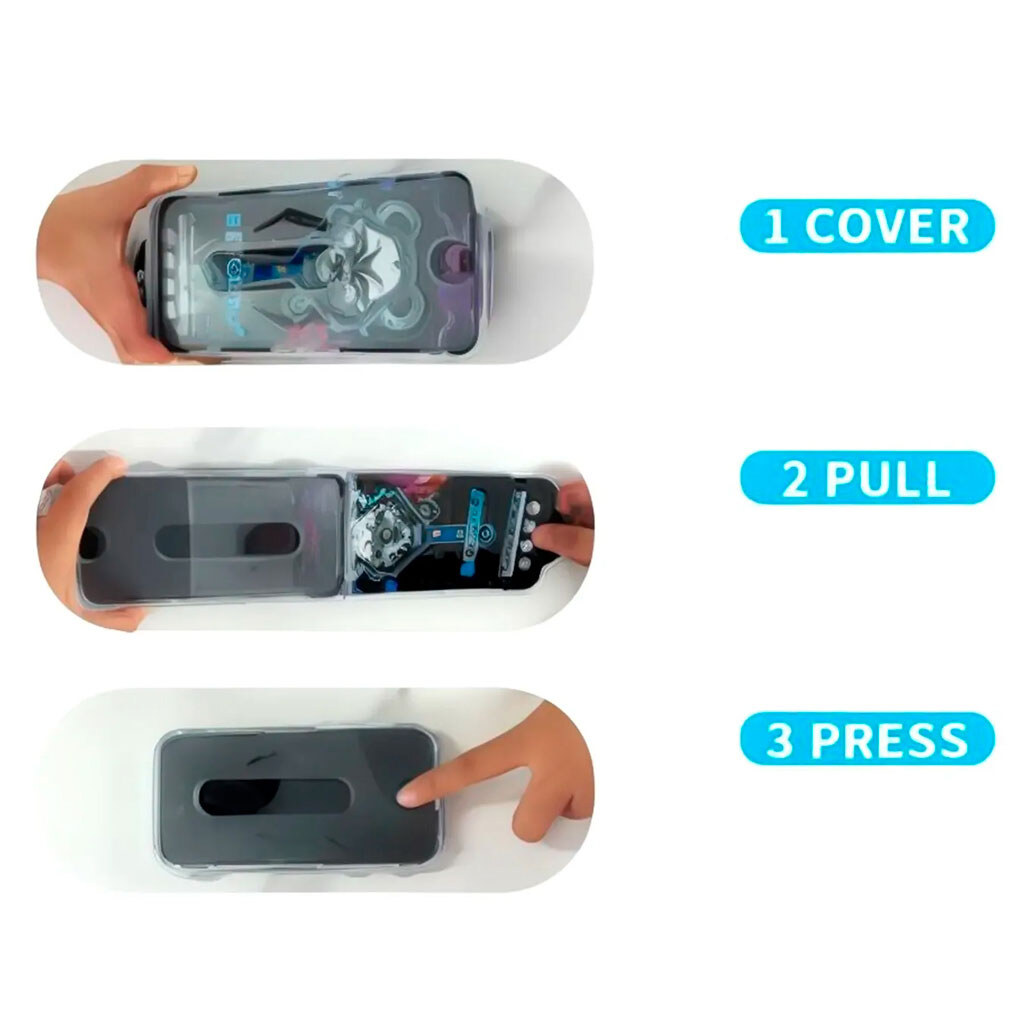 Захисне скло Apple iPhone 18 Pro, BEISOKY, 9D, Чорний - № 4 Захисне скло Apple iPhone 18 Pro, BEISOKY, 9D, Чорний - № 4