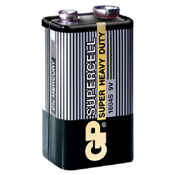 Батарейка Крона 6f22 1604s-S1, Черный - № 1 Батарейка Крона 6f22 1604s-S1, Черный - № 1