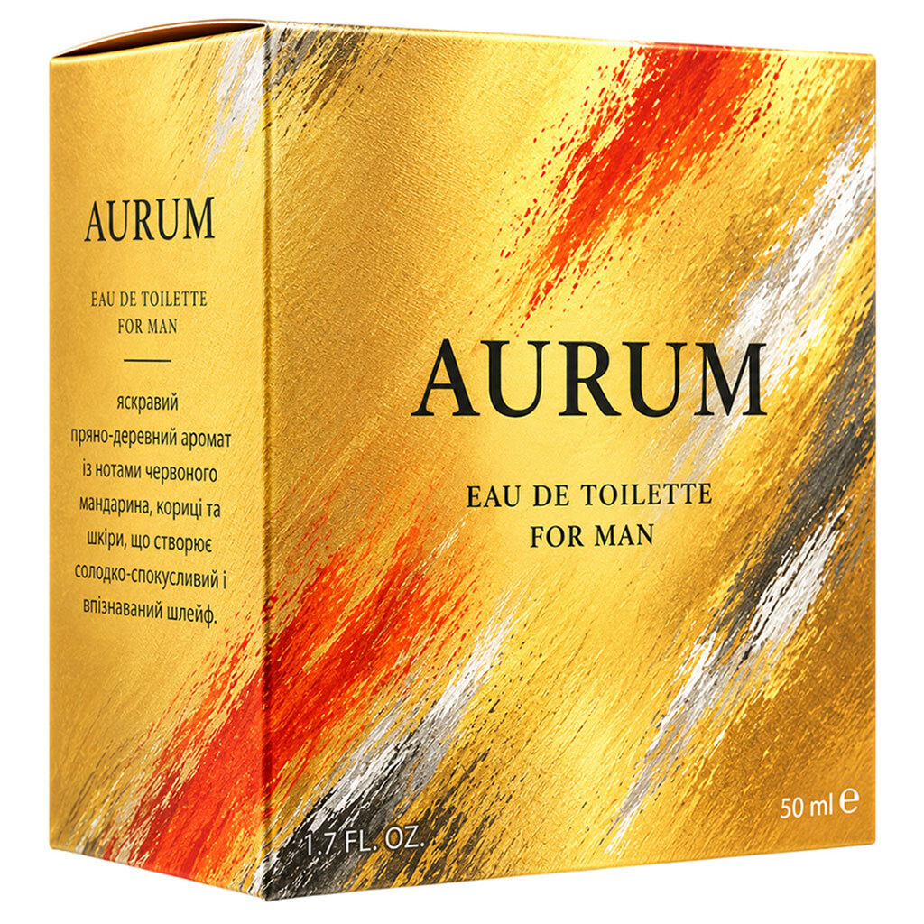 Вода туалетна чоловіча BLAZOR Aurum, 50 мл - № 2 Вода туалетна чоловіча BLAZOR Aurum, 50 мл - № 2