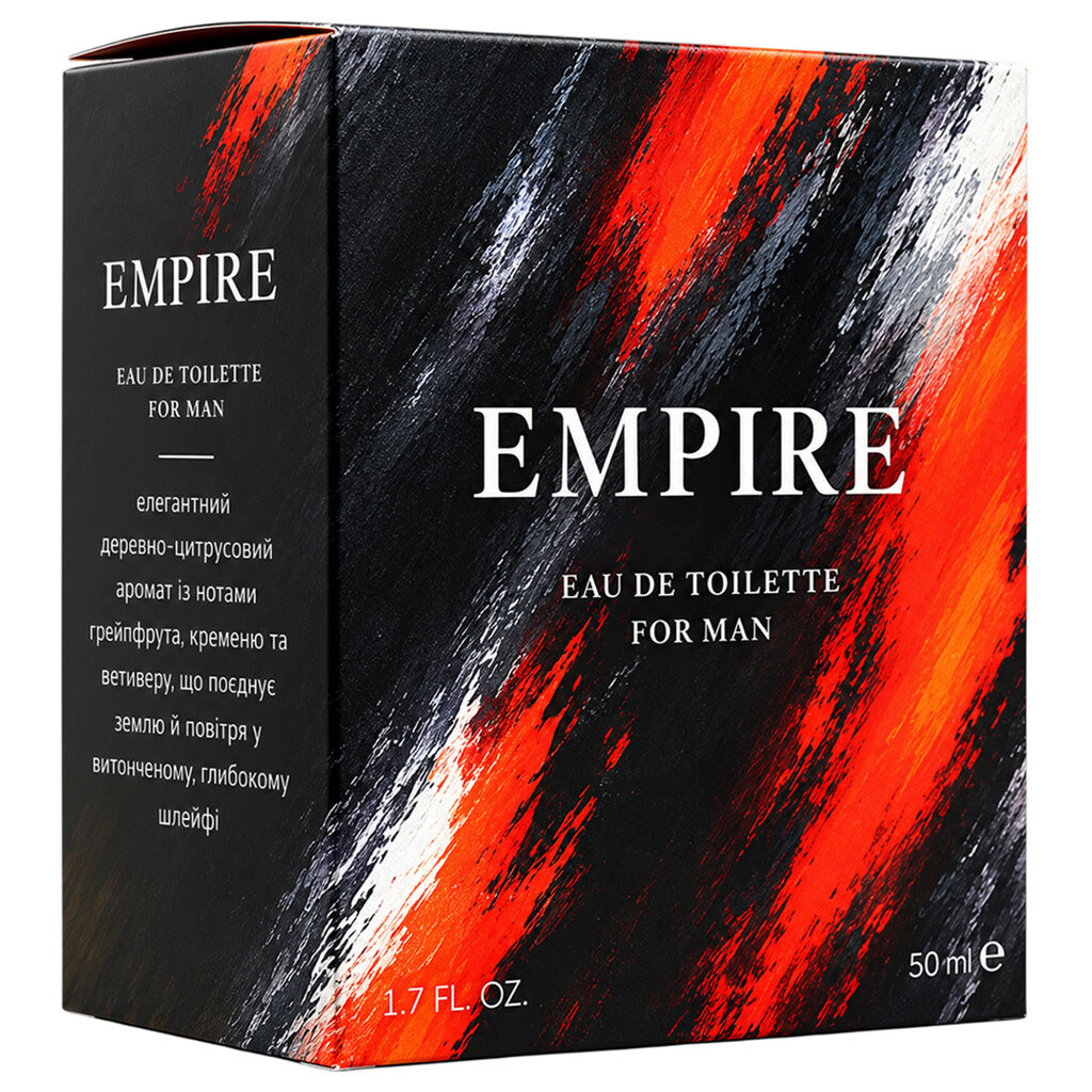 Вода туалетна чоловіча BLAZOR Empire, 50 мл - № 2 Вода туалетна чоловіча BLAZOR Empire, 50 мл - № 2