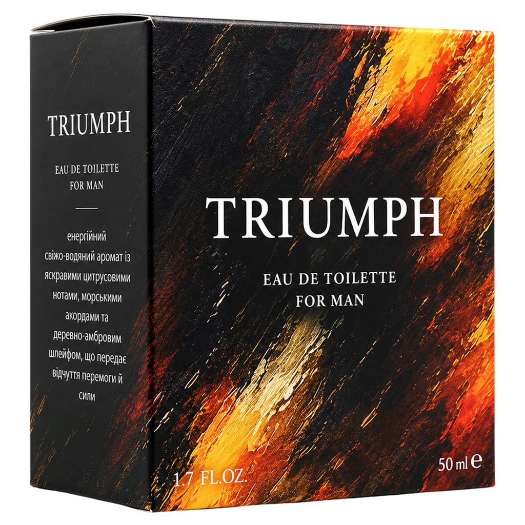 Вода туалетна чоловіча BLAZOR Triumph, 50 мл - № 2 Вода туалетна чоловіча BLAZOR Triumph, 50 мл - № 2