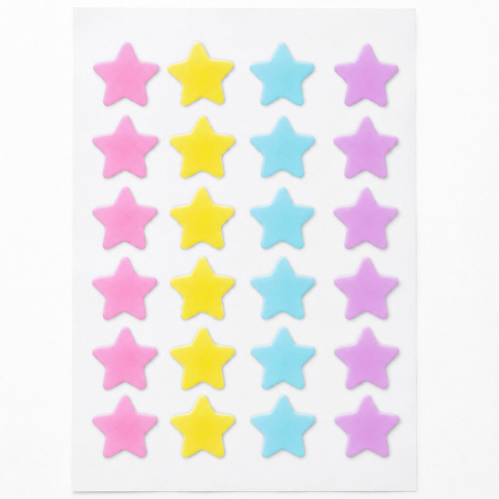 Патчі для обличчя маскуючі Sane SOS Color Stars, 24 шт/уп. - № 1 Патчі для обличчя маскуючі Sane SOS Color Stars, 24 шт/уп. - № 1