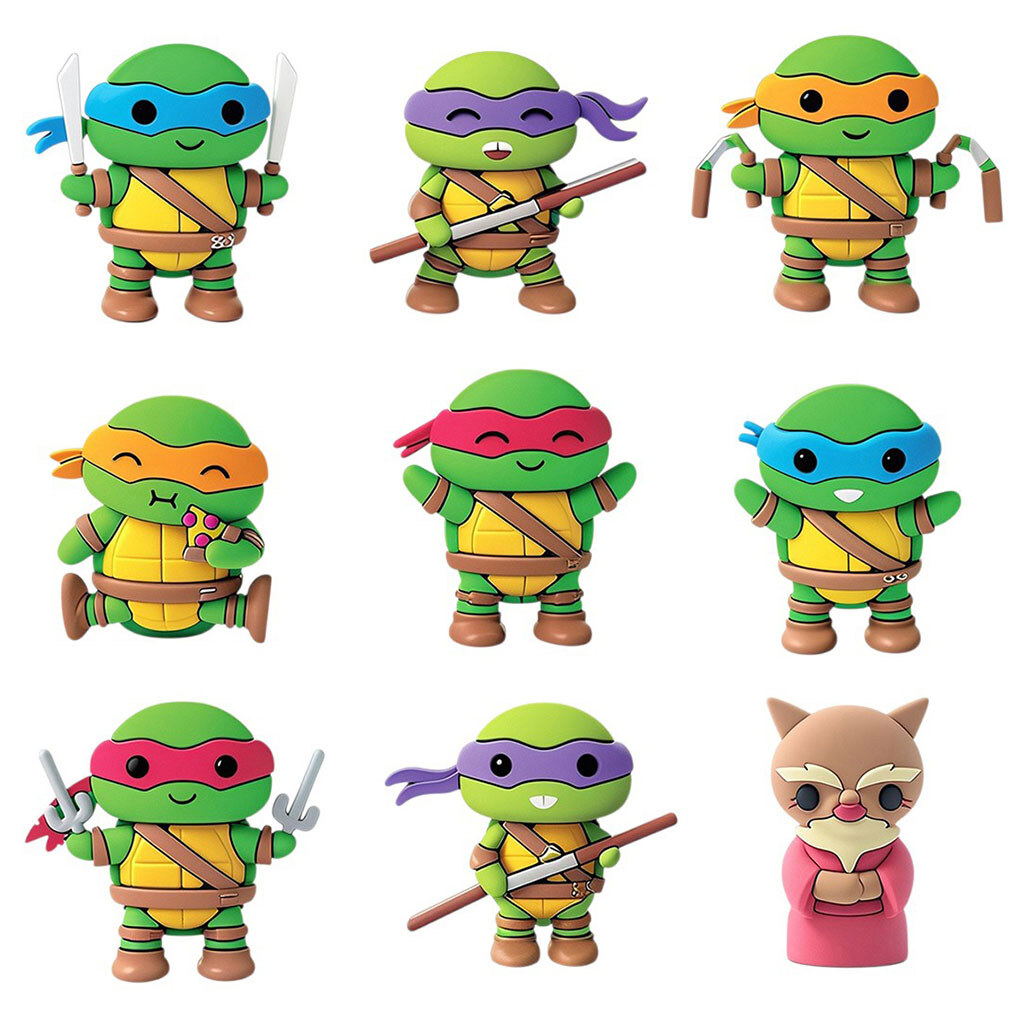 Фигурка-сюрприз серия "TMNT: Ракушки-ниндзя", Cool Things - № 3 Фигурка-сюрприз серия "TMNT: Ракушки-ниндзя", Cool Things - № 3