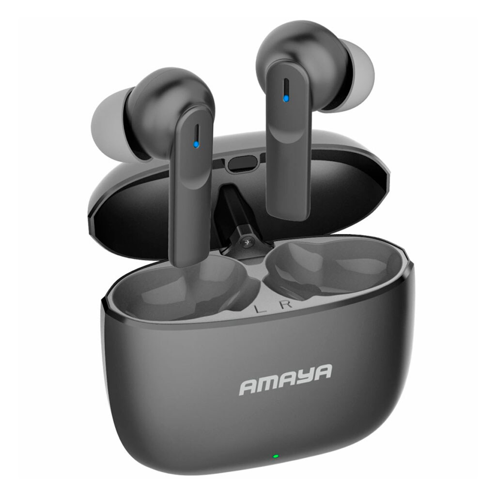 Bluetooth-гарнітура Amaya ATW-09, Стерео, Сірий - № 1 Bluetooth-гарнітура Amaya ATW-09, Стерео, Сірий - № 1