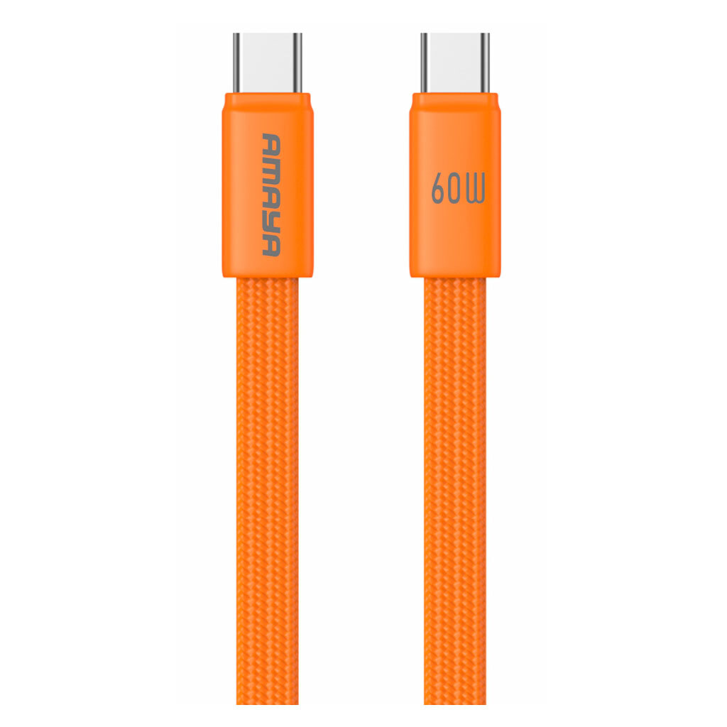 USB кабель Amaya 317CC, Type-C, 1.2 м., Помаранчевий - № 1 USB кабель Amaya 317CC, Type-C, 1.2 м., Помаранчевий - № 1