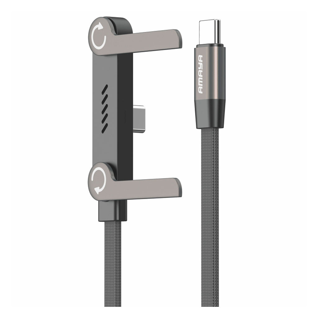 USB кабель Amaya 327CC, Type-C, 1.5 м., Чорний - № 1 USB кабель Amaya 327CC, Type-C, 1.5 м., Чорний - № 1