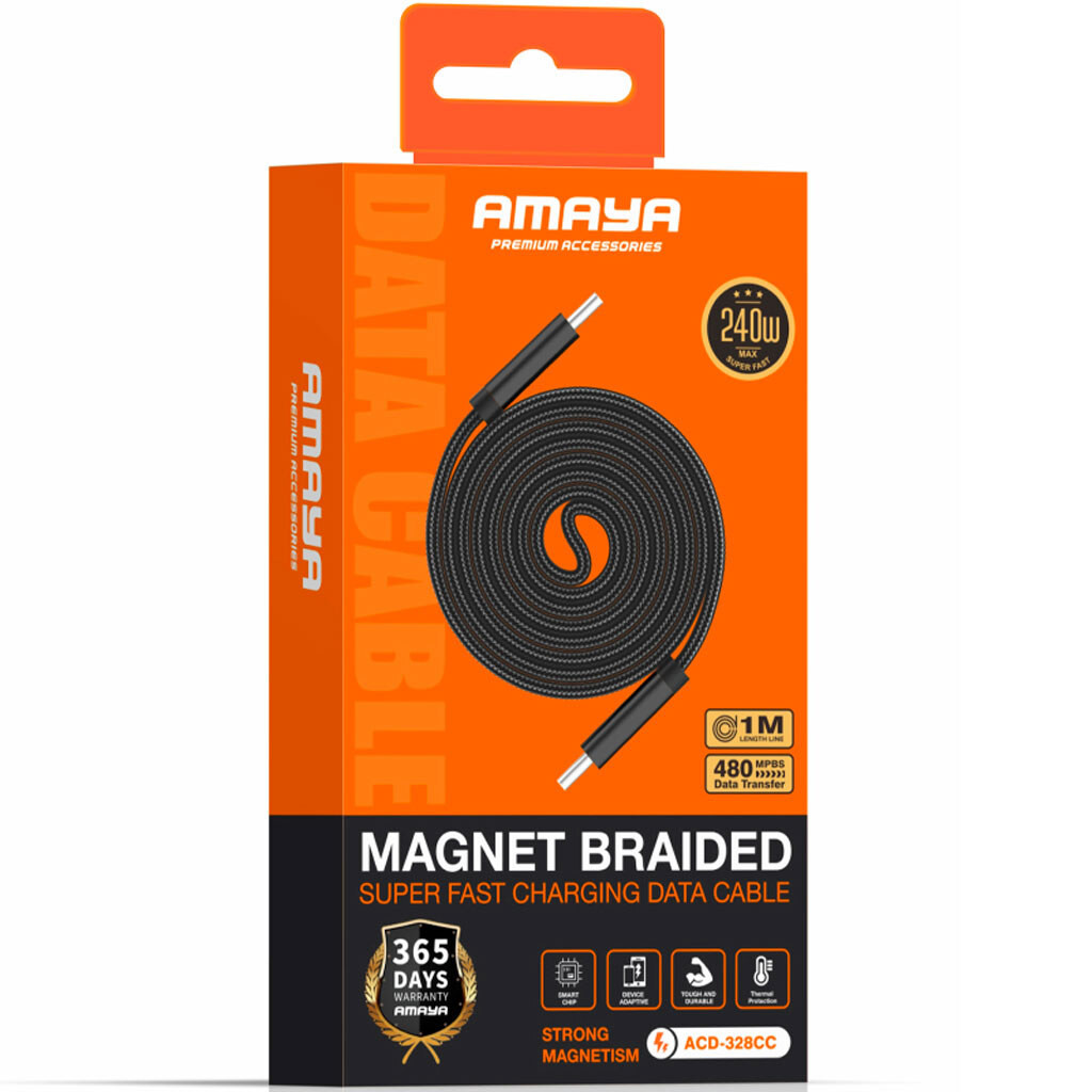 USB кабель Amaya 328CC, Type-C, 1.0 м., Черный - № 2 USB кабель Amaya 328CC, Type-C, 1.0 м., Черный - № 2