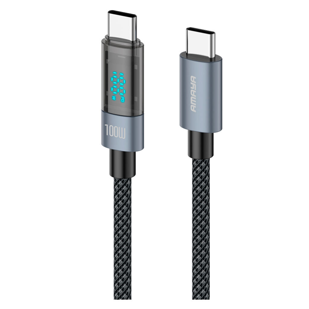 USB кабель Amaya 50CC, Type-C, 1.5 м., Чорний - № 1 USB кабель Amaya 50CC, Type-C, 1.5 м., Чорний - № 1