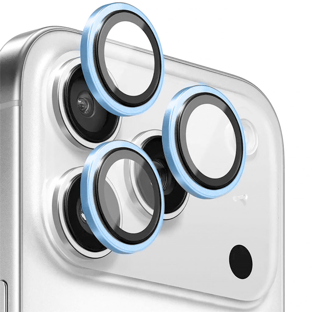 Захисне скло камери Apple iPhone 18 Pro / iPhone 18 Pro Max, Blueo Metal, Блакитний - № 2 Захисне скло камери Apple iPhone 18 Pro / iPhone 18 Pro Max, Blueo Metal, Блакитний - № 2