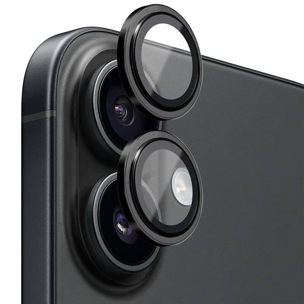 Захисне скло камери Apple iPhone 18 Pro / iPhone 18 Pro Max, Blueo Metal, Чорний - № 1 Захисне скло камери Apple iPhone 18 Pro / iPhone 18 Pro Max, Blueo Metal, Чорний - № 1