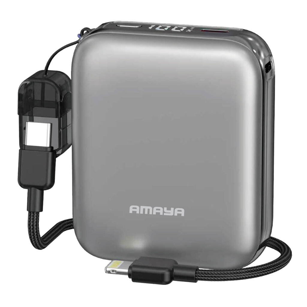 Портативная батарея (Power Bank) Amaya F001C, 10000 mAh, Серый - № 1 Портативная батарея (Power Bank) Amaya F001C, 10000 mAh, Серый - № 1