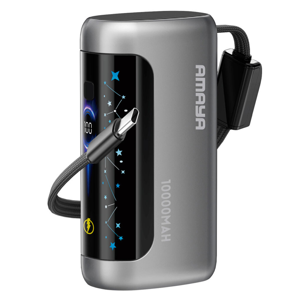 Портативная батарея (Power Bank) Amaya F040C, 10000 mAh, Серый - № 1 Портативная батарея (Power Bank) Amaya F040C, 10000 mAh, Серый - № 1