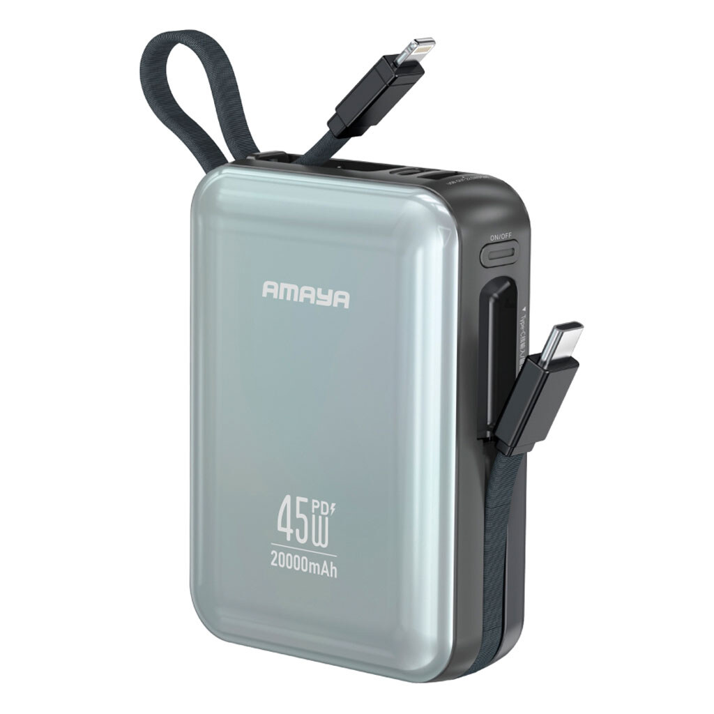 Портативная батарея (Power Bank) Amaya F213C, 20000 mAh, Серый - № 1 Портативная батарея (Power Bank) Amaya F213C, 20000 mAh, Серый - № 1