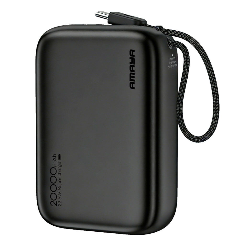 Портативна батарея (Power Bank) Amaya F235C, 20000 mAh, Чорний - № 1 Портативна батарея (Power Bank) Amaya F235C, 20000 mAh, Чорний - № 1
