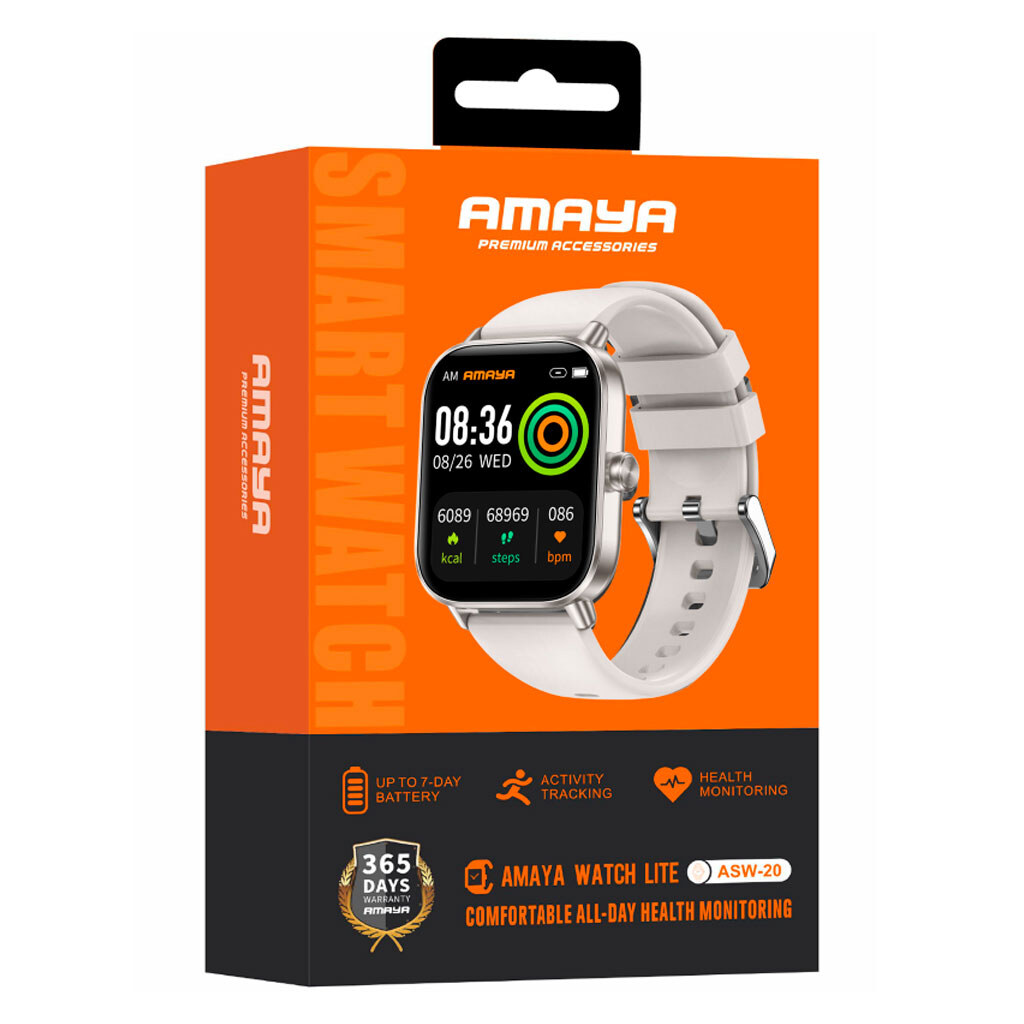 Умные часы Amaya ASW-20, Белый - № 2 Умные часы Amaya ASW-20, Белый - № 2
