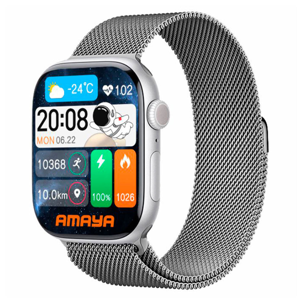 Умные часы Amaya X10 Mini, Серый - № 1 Умные часы Amaya X10 Mini, Серый - № 1