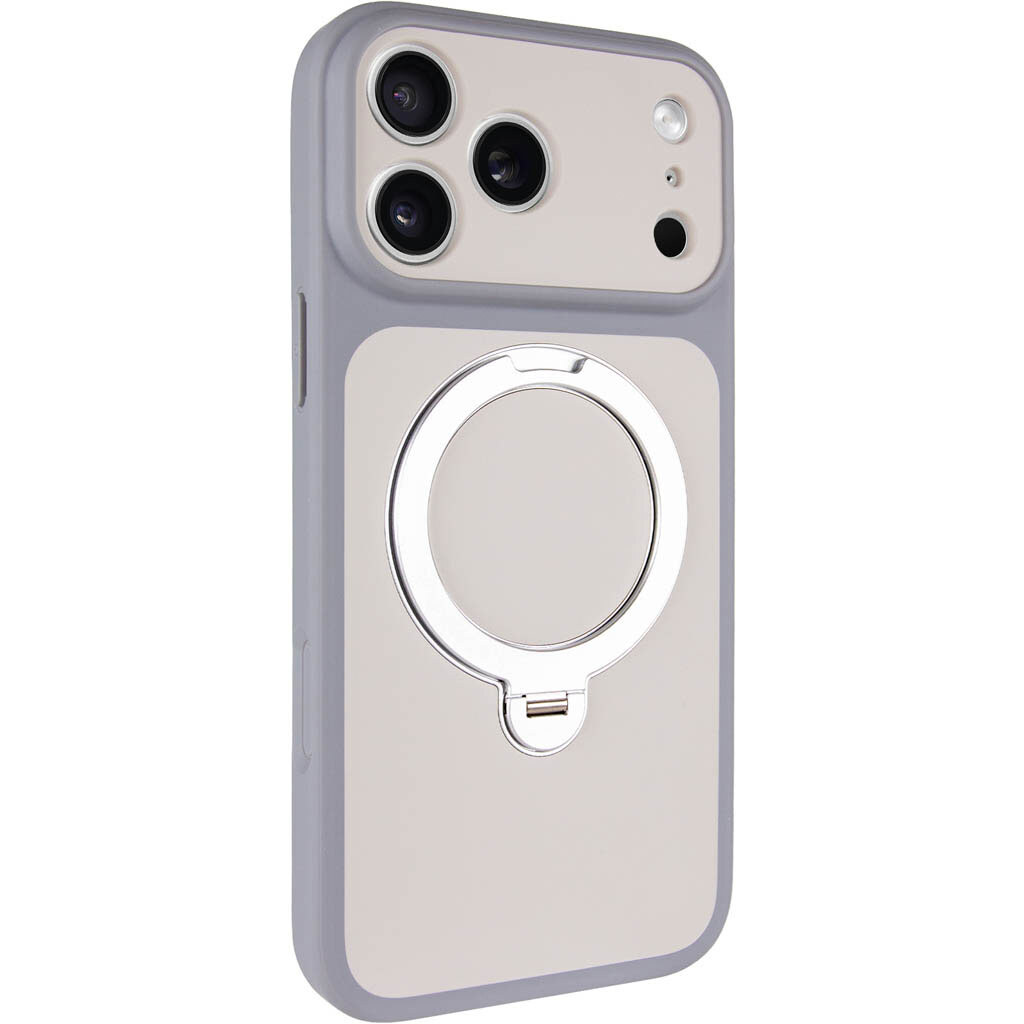 Чехол (накладка) Apple iPhone 17 Pro / iPhone 18 Pro, Ummi Full Camera HQ Ring, MagSafe, Серый - № 2 Чехол (накладка) Apple iPhone 17 Pro / iPhone 18 Pro, Ummi Full Camera HQ Ring, MagSafe, Серый - № 2