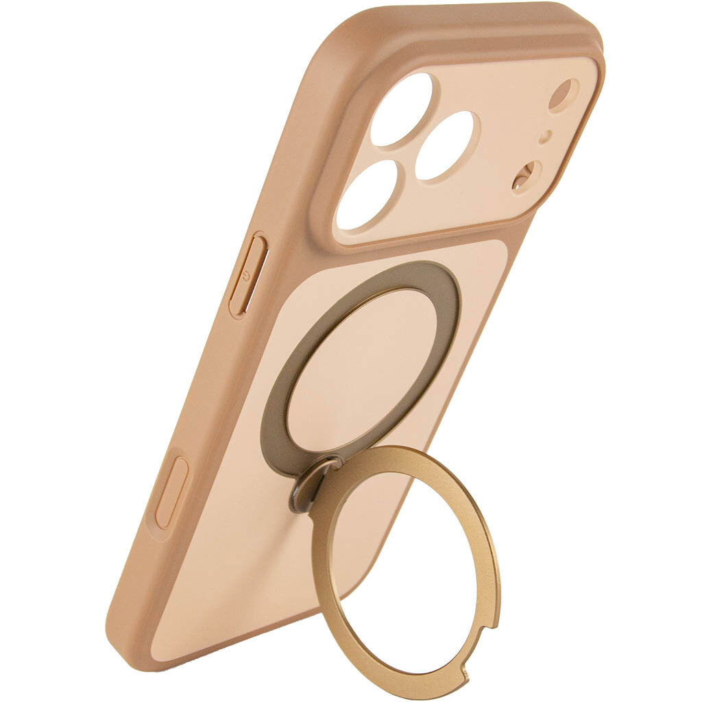 Чехол (накладка) Apple iPhone 17 Pro Max / iPhone 18 Pro Max, Ummi Full Camera HQ Ring, MagSafe, Brown Gold, Коричневый - № 4 Чехол (накладка) Apple iPhone 17 Pro Max / iPhone 18 Pro Max, Ummi Full Camera HQ Ring, MagSafe, Brown Gold, Коричневый - № 4