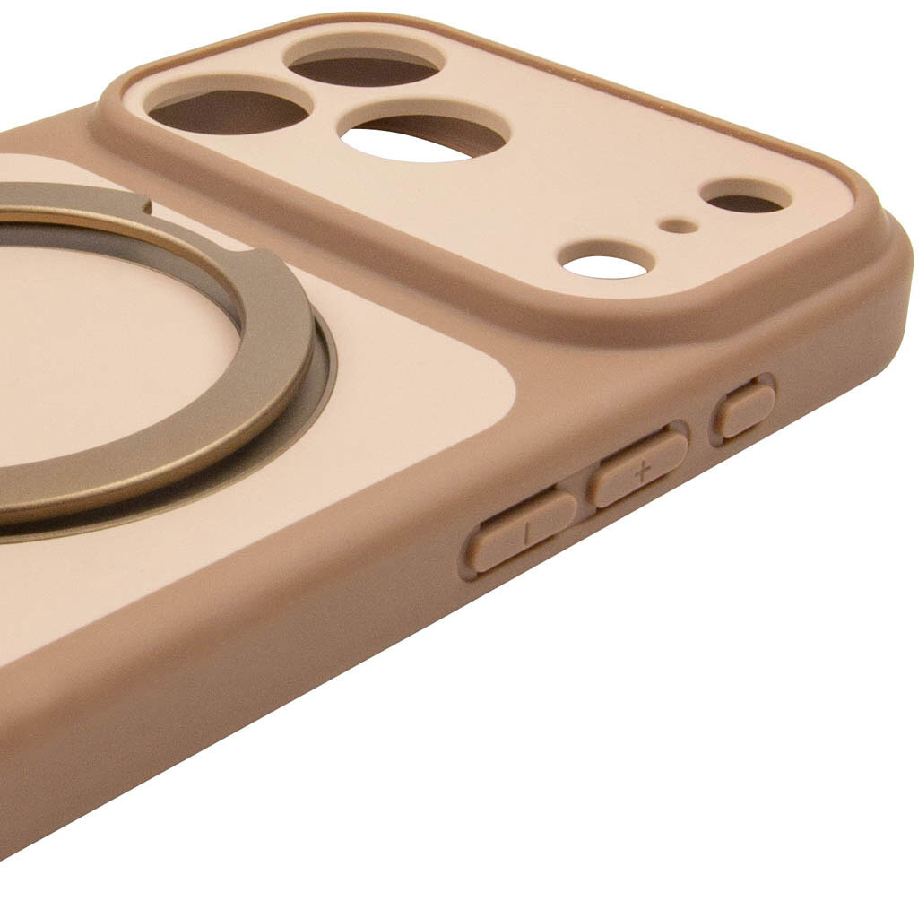 Чехол (накладка) Apple iPhone 17 Pro Max / iPhone 18 Pro Max, Ummi Full Camera HQ Ring, MagSafe, Brown Gold, Коричневый - № 6 Чехол (накладка) Apple iPhone 17 Pro Max / iPhone 18 Pro Max, Ummi Full Camera HQ Ring, MagSafe, Brown Gold, Коричневый - № 6