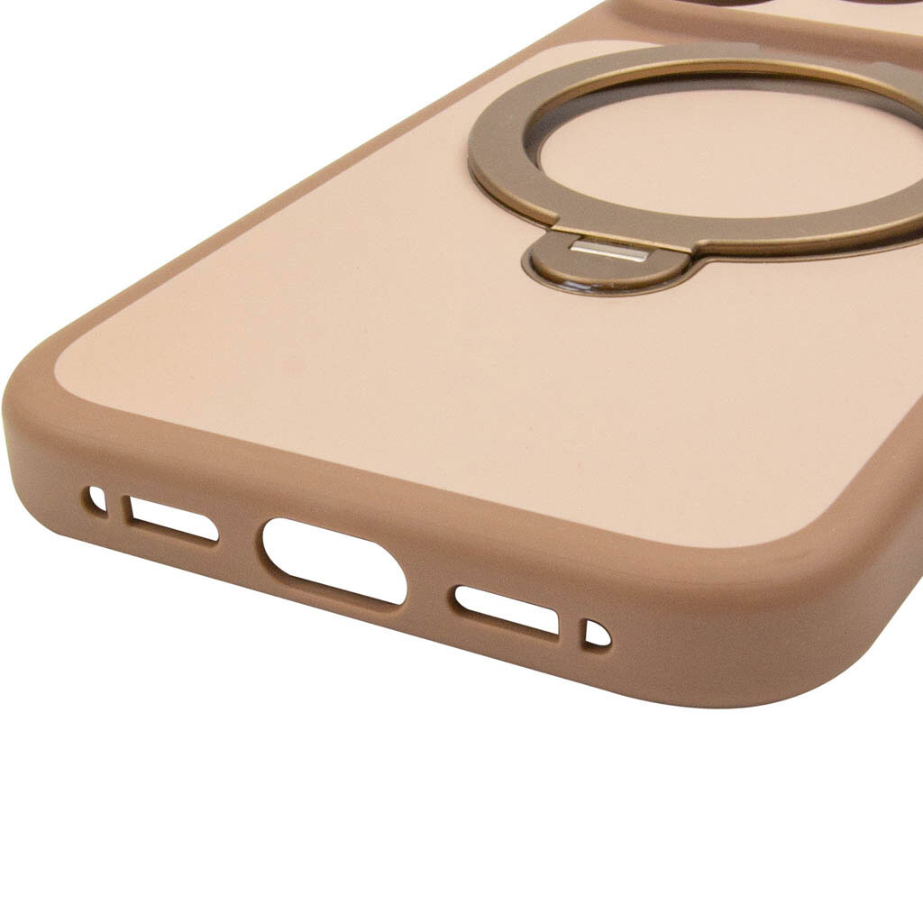 Чехол (накладка) Apple iPhone 17 Pro Max / iPhone 18 Pro Max, Ummi Full Camera HQ Ring, MagSafe, Brown Gold, Коричневый - № 7 Чехол (накладка) Apple iPhone 17 Pro Max / iPhone 18 Pro Max, Ummi Full Camera HQ Ring, MagSafe, Brown Gold, Коричневый - № 7
