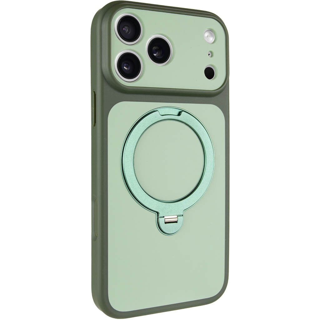 Чехол (накладка) Apple iPhone 17 Pro Max / iPhone 18 Pro Max, Ummi Full Camera HQ Ring, MagSafe, Зеленый - № 2 Чехол (накладка) Apple iPhone 17 Pro Max / iPhone 18 Pro Max, Ummi Full Camera HQ Ring, MagSafe, Зеленый - № 2