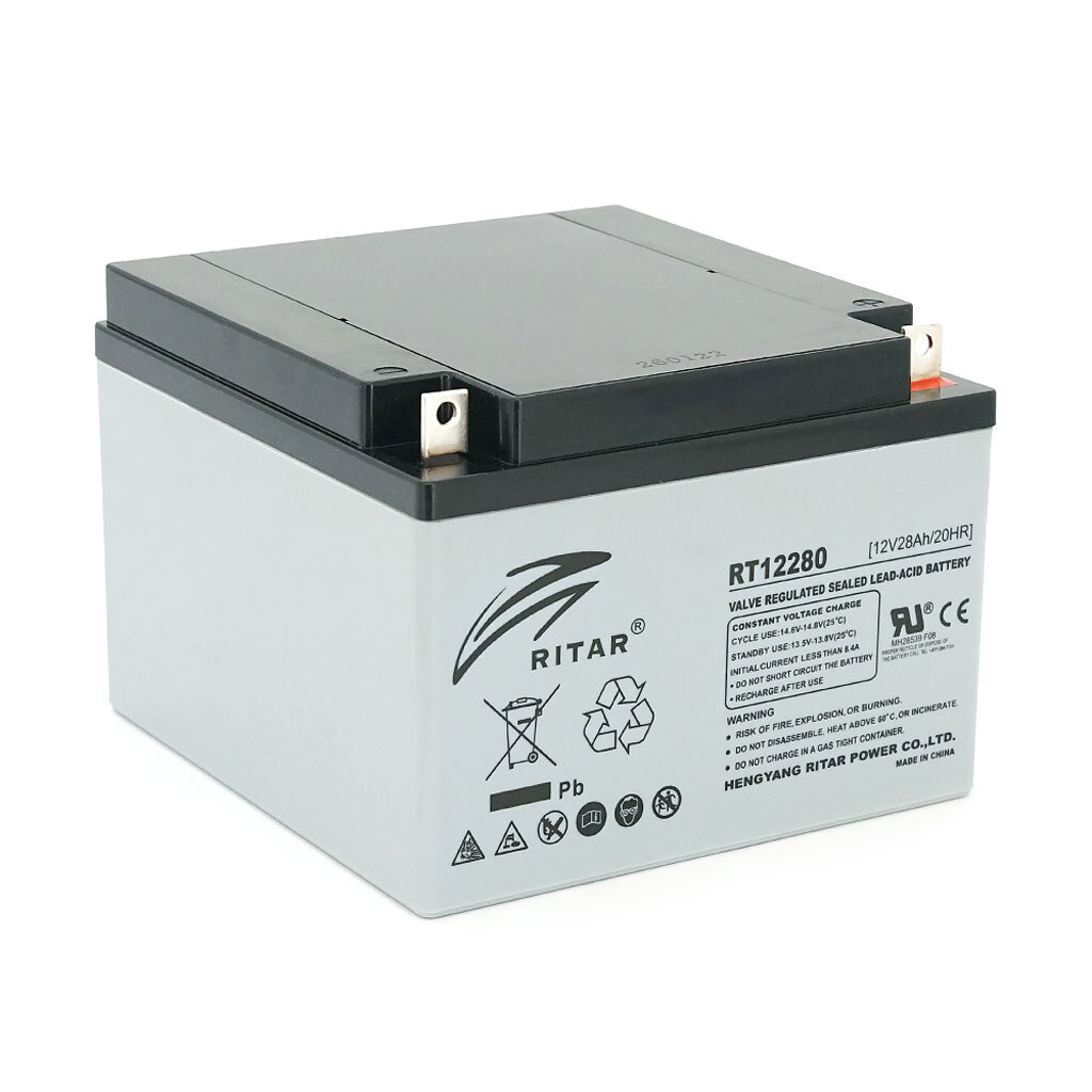 Аккумуляторная батарея AGM RITAR RT12280 L5 - № 1 Аккумуляторная батарея AGM RITAR RT12280 L5 - № 1