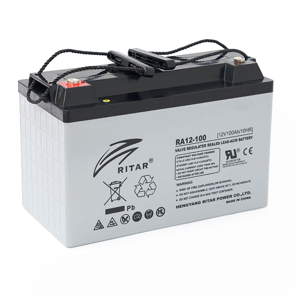 Аккумуляторная батарея AGM RITAR RA12-100 - № 1 Аккумуляторная батарея AGM RITAR RA12-100 - № 1