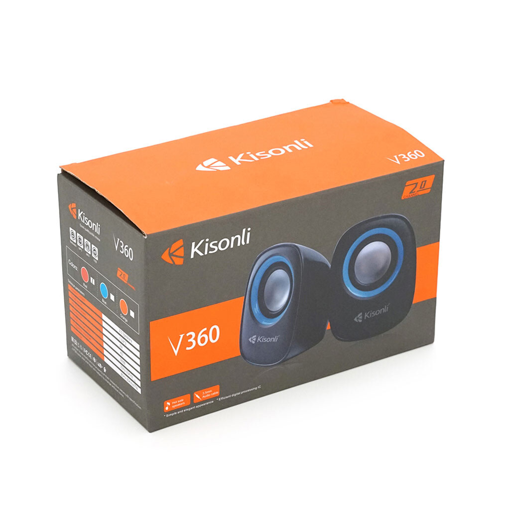 Колонки 2.0 Kisonli V360 - № 2 Колонки 2.0 Kisonli V360 - № 2