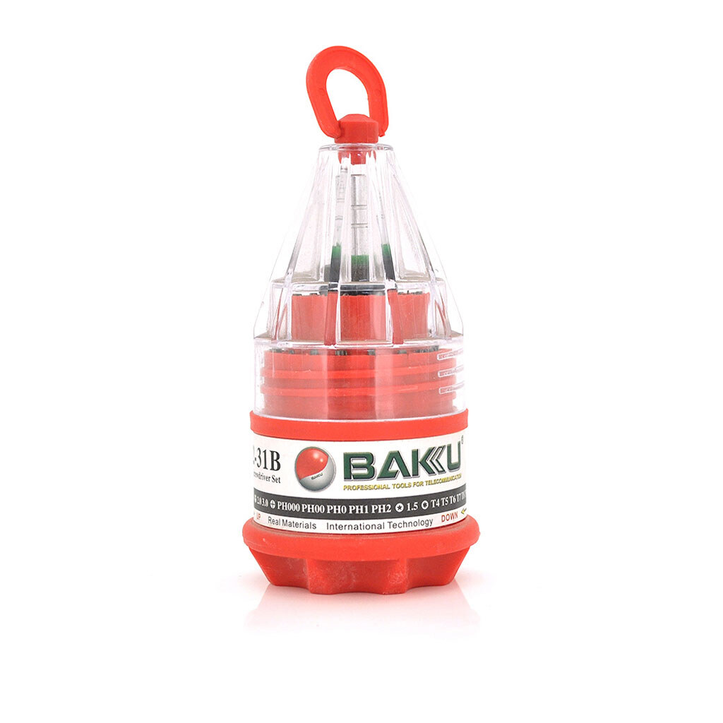 Набір викруток BAKKU BK-632-31B, 30 в1 - № 1 Набір викруток BAKKU BK-632-31B, 30 в1 - № 1
