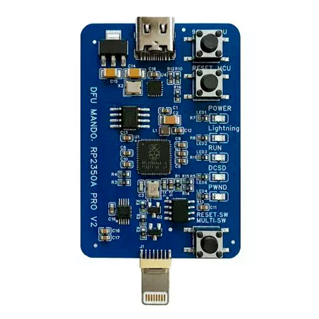 Плата розробника Magico DFU Mando RP2350A PRO v2 - № 1 Плата розробника Magico DFU Mando RP2350A PRO v2 - № 1