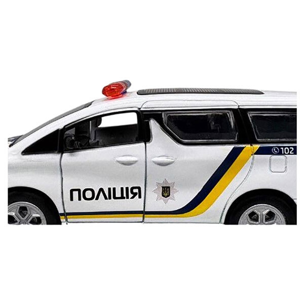 Автомодель "TOYOTA ALPHARD: ПОЛІЦІЯ", Technodrive - № 3 Автомодель "TOYOTA ALPHARD: ПОЛІЦІЯ", Technodrive - № 3