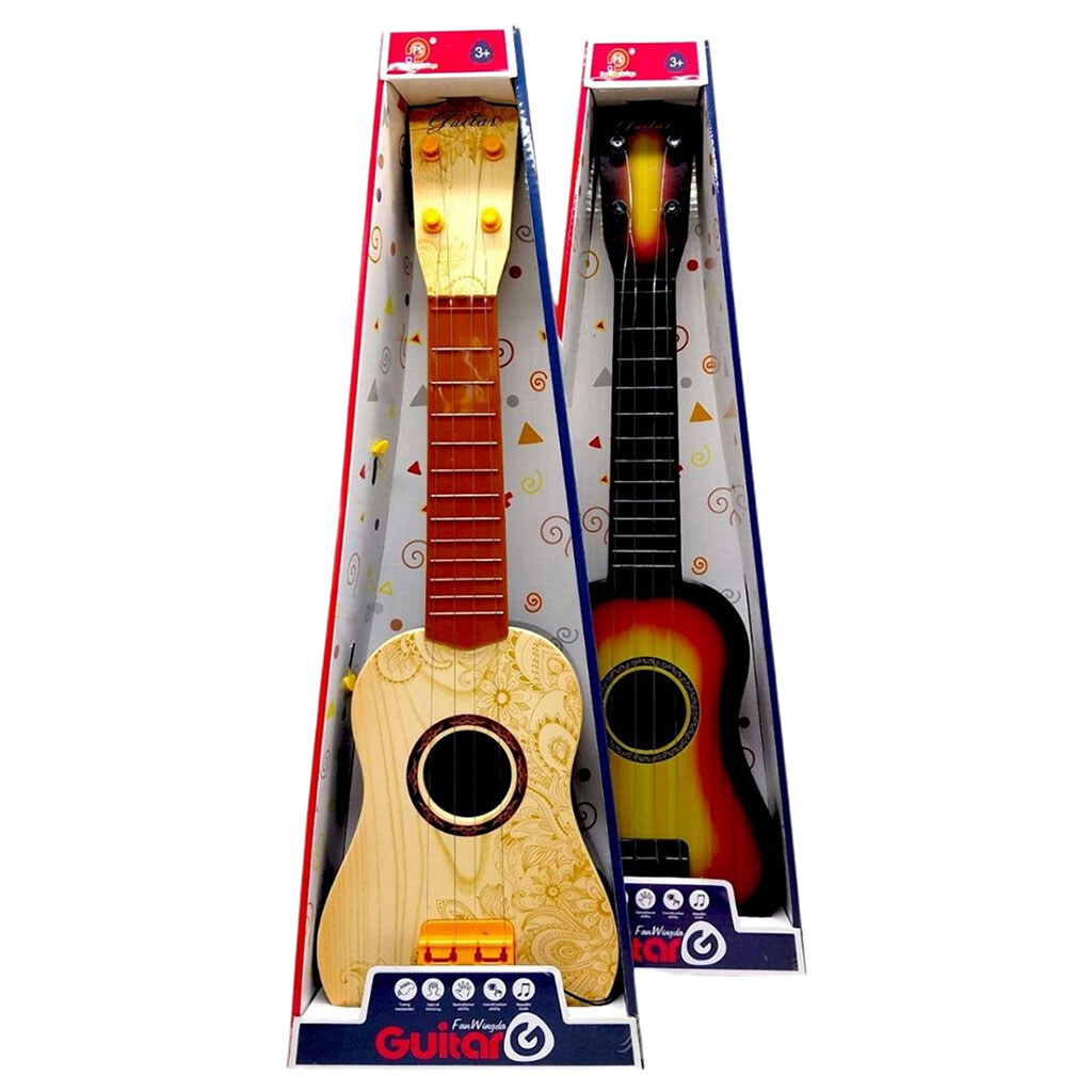Гитара со струнами, в коробке, р.56x7,5x19,5 см, Yg Toys, Коричневый - № 2 Гитара со струнами, в коробке, р.56x7,5x19,5 см, Yg Toys, Коричневый - № 2