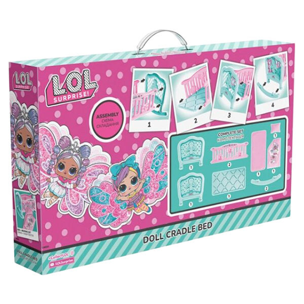 Іграшка "Колиска L.O.L. Surprise! We Believe in Fairies", Technok Toys - № 7 Іграшка "Колиска L.O.L. Surprise! We Believe in Fairies", Technok Toys - № 7