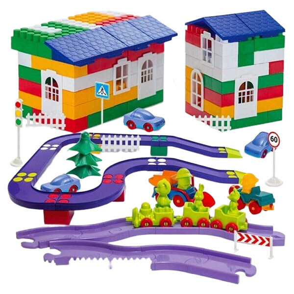 Конструктор "Лідер", №9, 450 деталей, Colorplast, Різнокольоровий - № 2 Конструктор "Лідер", №9, 450 деталей, Colorplast, Різнокольоровий - № 2