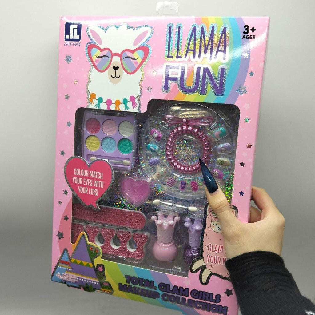 Косметика: тіні, лаки, блиск, накладні нігті, гумка для волосся, Zyra Toys - № 3 Косметика: тіні, лаки, блиск, накладні нігті, гумка для волосся, Zyra Toys - № 3