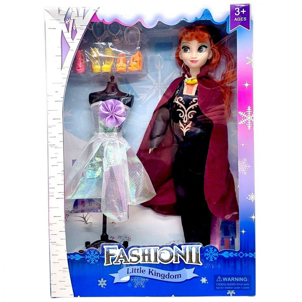 Кукла "Frozen: Анна", с летним нарядом, Mic, Разноцветный - № 1 Кукла "Frozen: Анна", с летним нарядом, Mic, Разноцветный - № 1