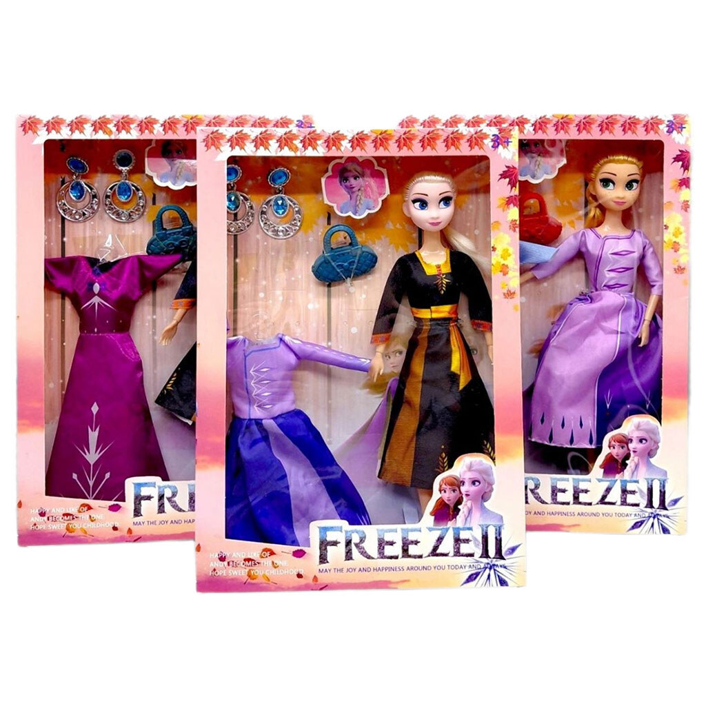 Кукла "Frozen: Эльза", 29 см, шарнирные суставы, аксессуары, в коробке, ЧЕРНО-сиреневый, Mic - № 2 Кукла "Frozen: Эльза", 29 см, шарнирные суставы, аксессуары, в коробке, ЧЕРНО-сиреневый, Mic - № 2